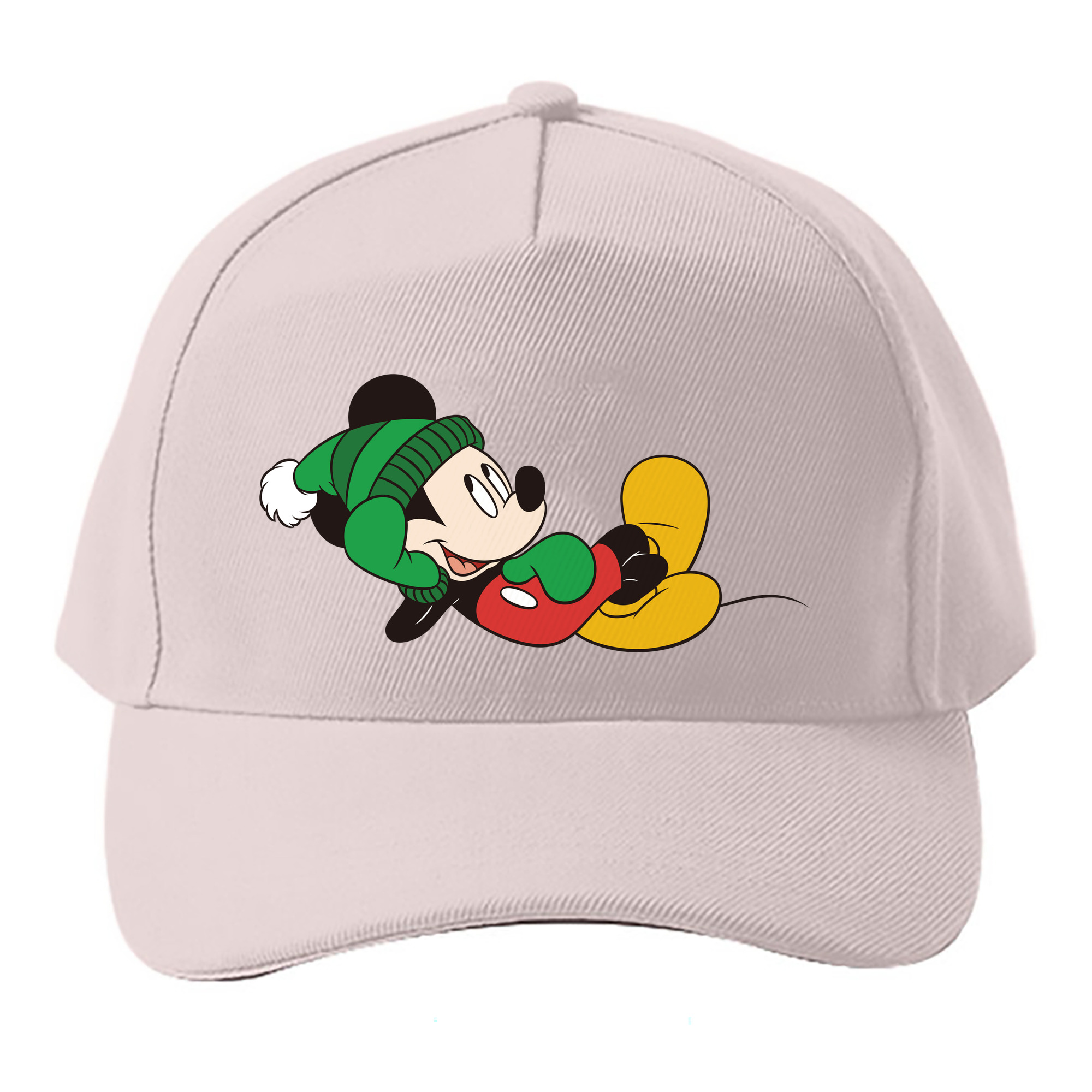 （画像用） ミッキーマウス Mickey Mouse ベースボールキャップ 綿100％ 男女兼用 帽子 スポーツ